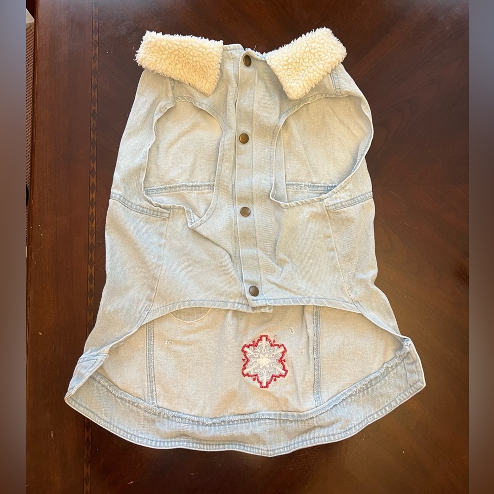 Dog Light Blue Denim Jacket